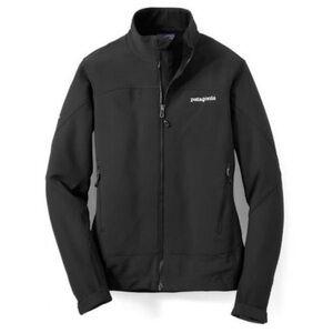 Patagonia women’s Soft Shell Jacket Black Size M polartec